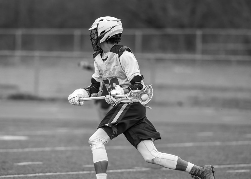 Lacrosse player.
