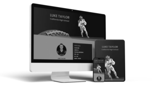 Student athlete recruiting profile example.